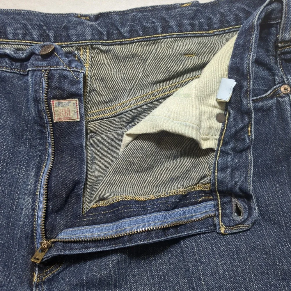 Polo Ralph Lauren Cortlandt 300 Jeans Mens‎ 38x30 Dark Wash Blue Straight Leg